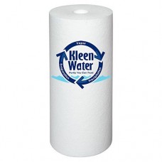 KleenWater KW4510G-20M Dirt Rust Sediment Filter  20 Micron  Whole House Water Filter Replacement Cartridge - B01FSUUM0Y
